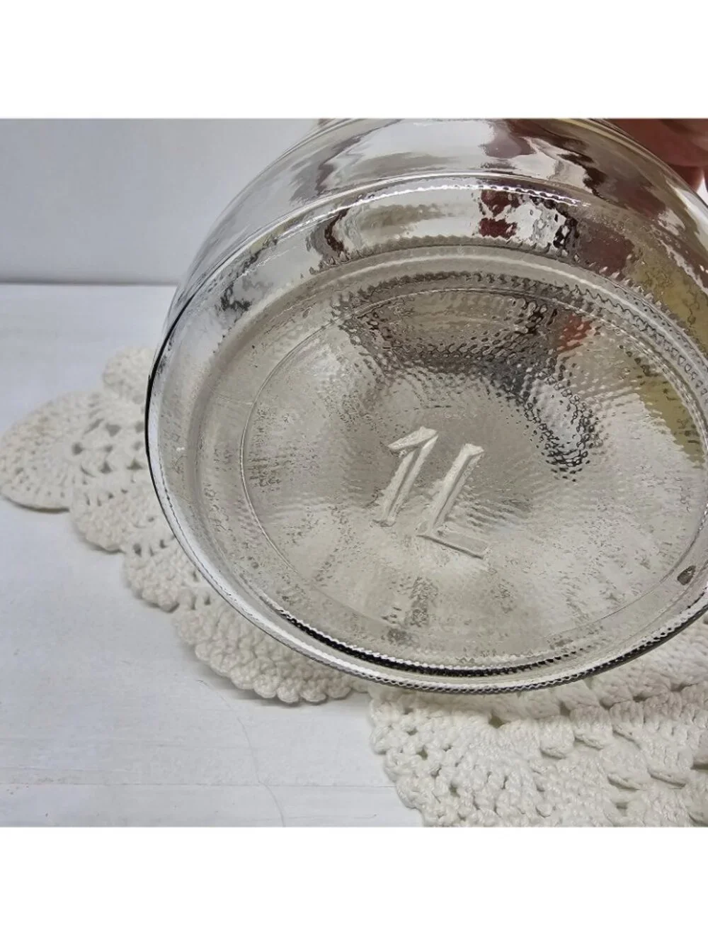 Vintage Tradewind Importers Columbian Coffee Glass Canister Jar Wire Bail 1L